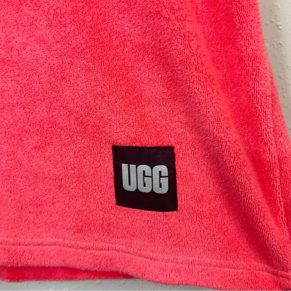 UGG Men’s Mathew Crew Neck Unisex Salmon Short Sleeve Top Size Medium NWT - Picture 6 of 12